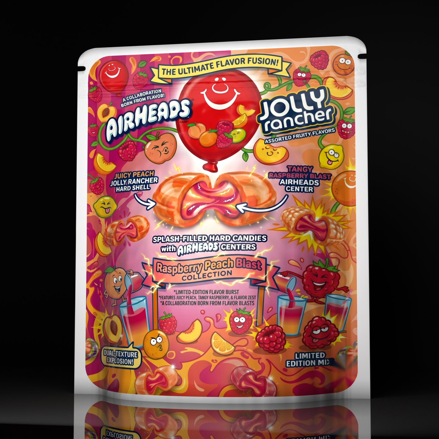 Airheads Jolly Rancher Juicy Peach