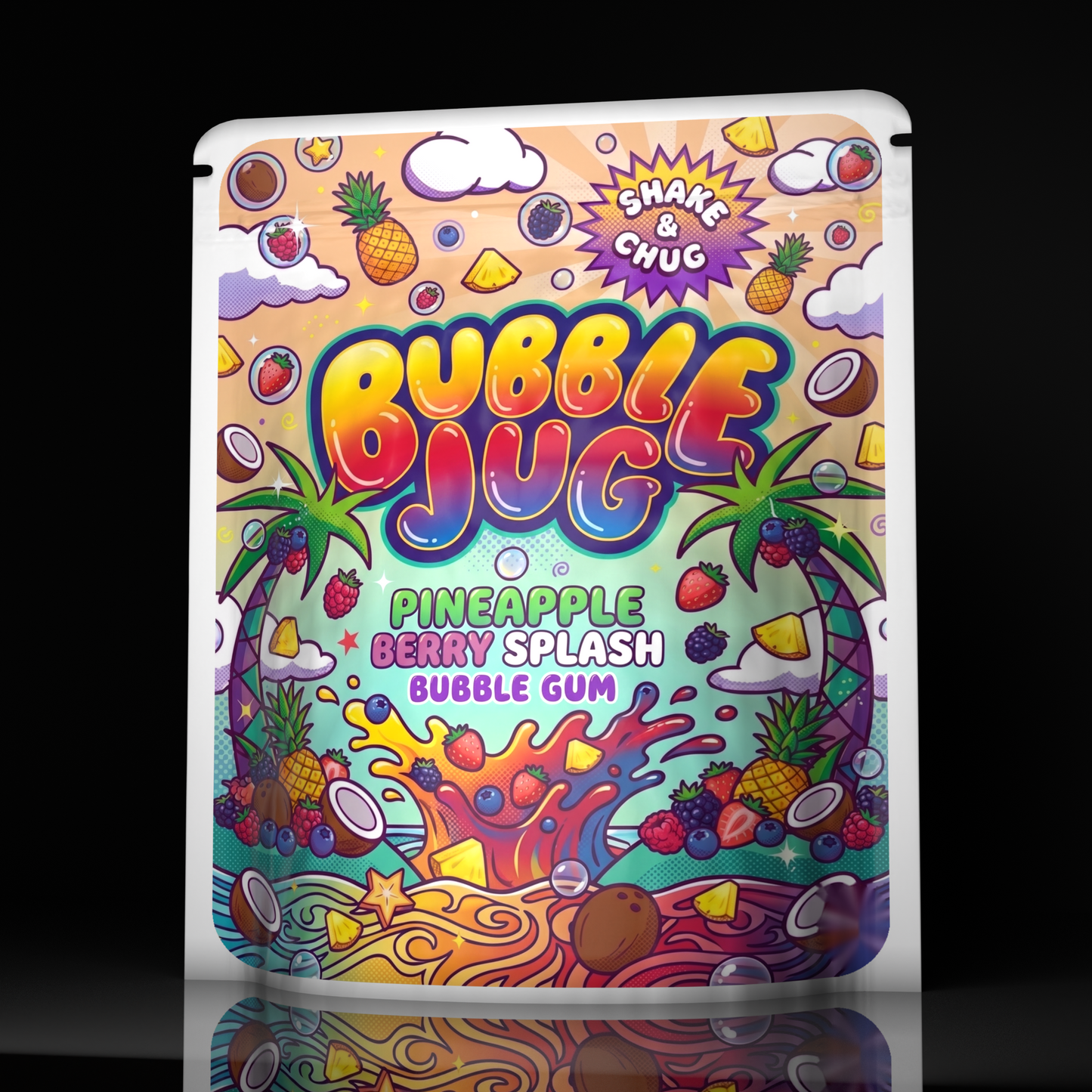 Bubble Jug Pineapple Berry Splash