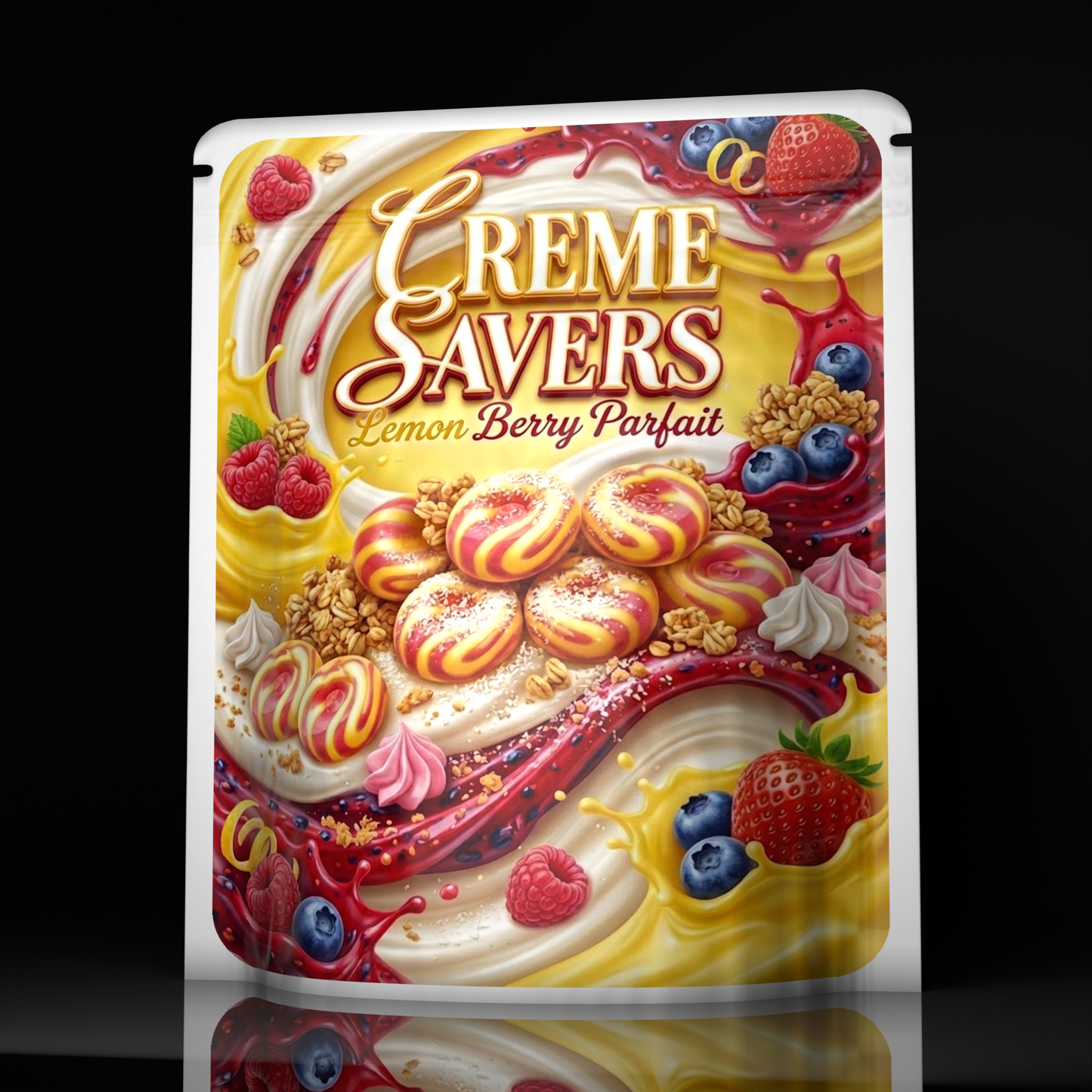 Creme Savers Lemon Berry Parfait