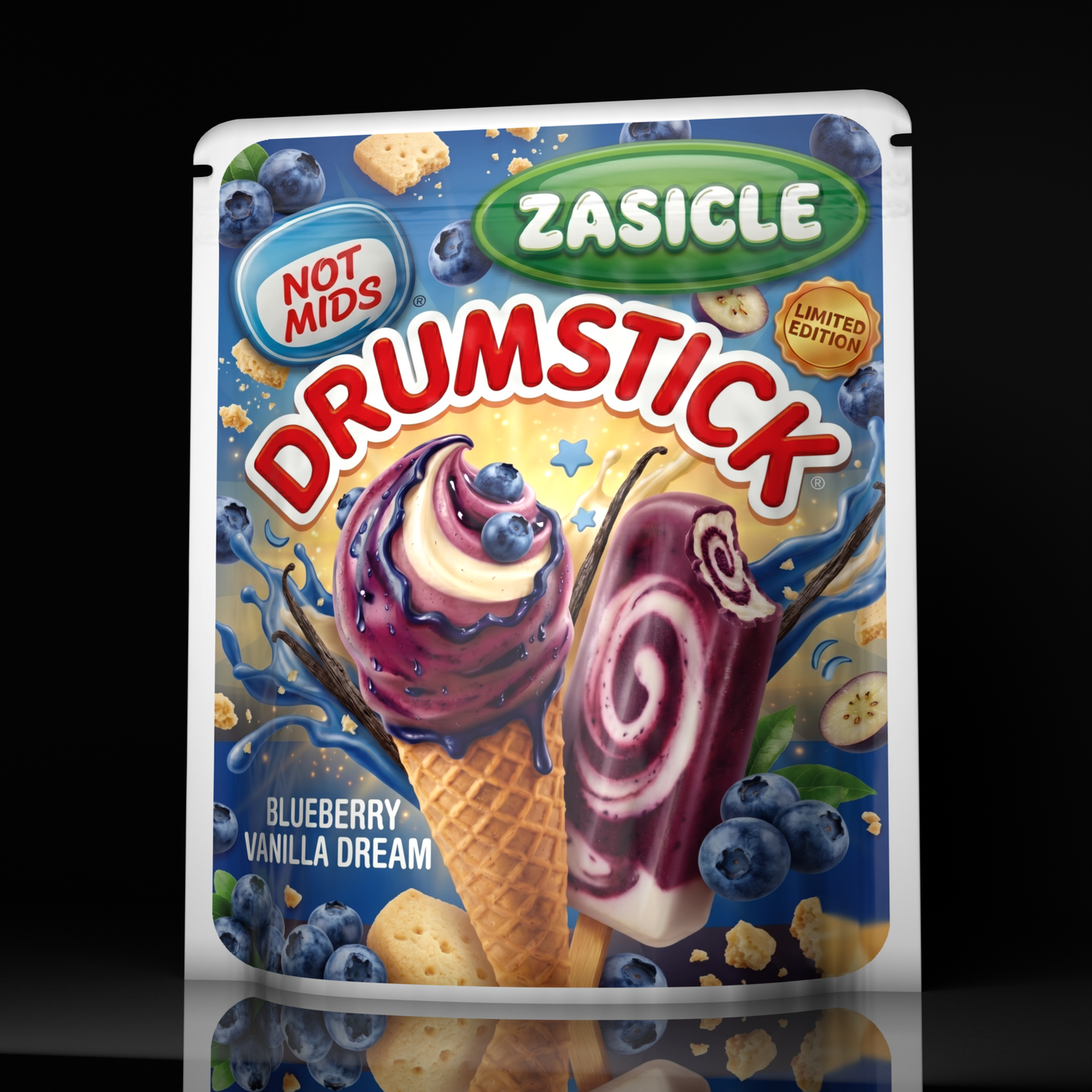 Drumsticks Blueberry Vanilla Dream
