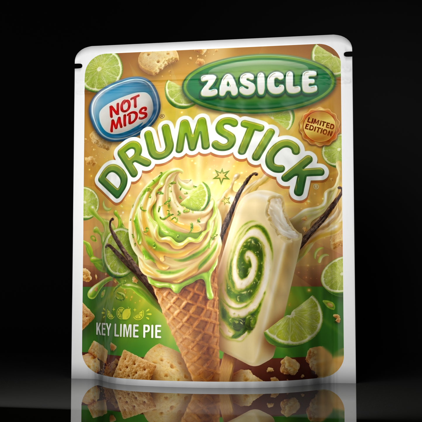 Drumsticks Key Lime Pie
