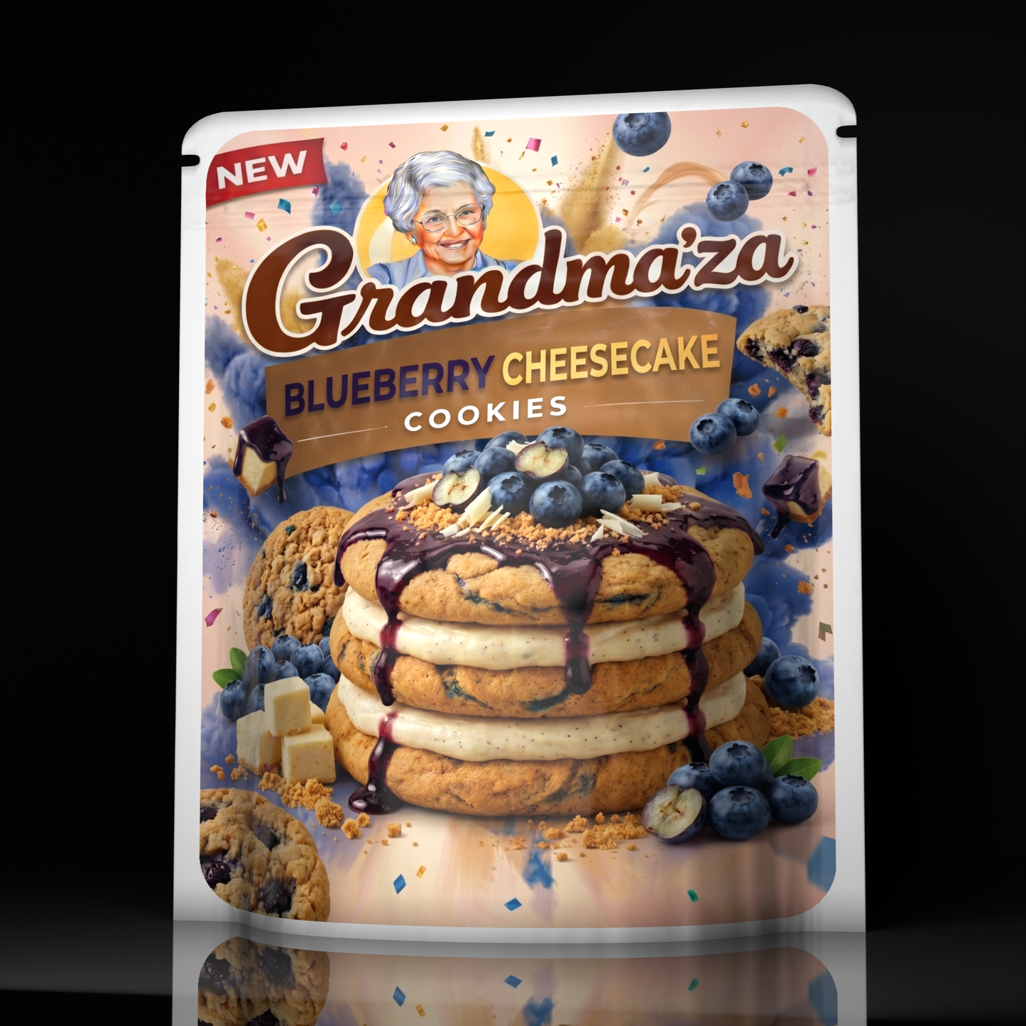 Grandma Za Blueberry Cheesecake