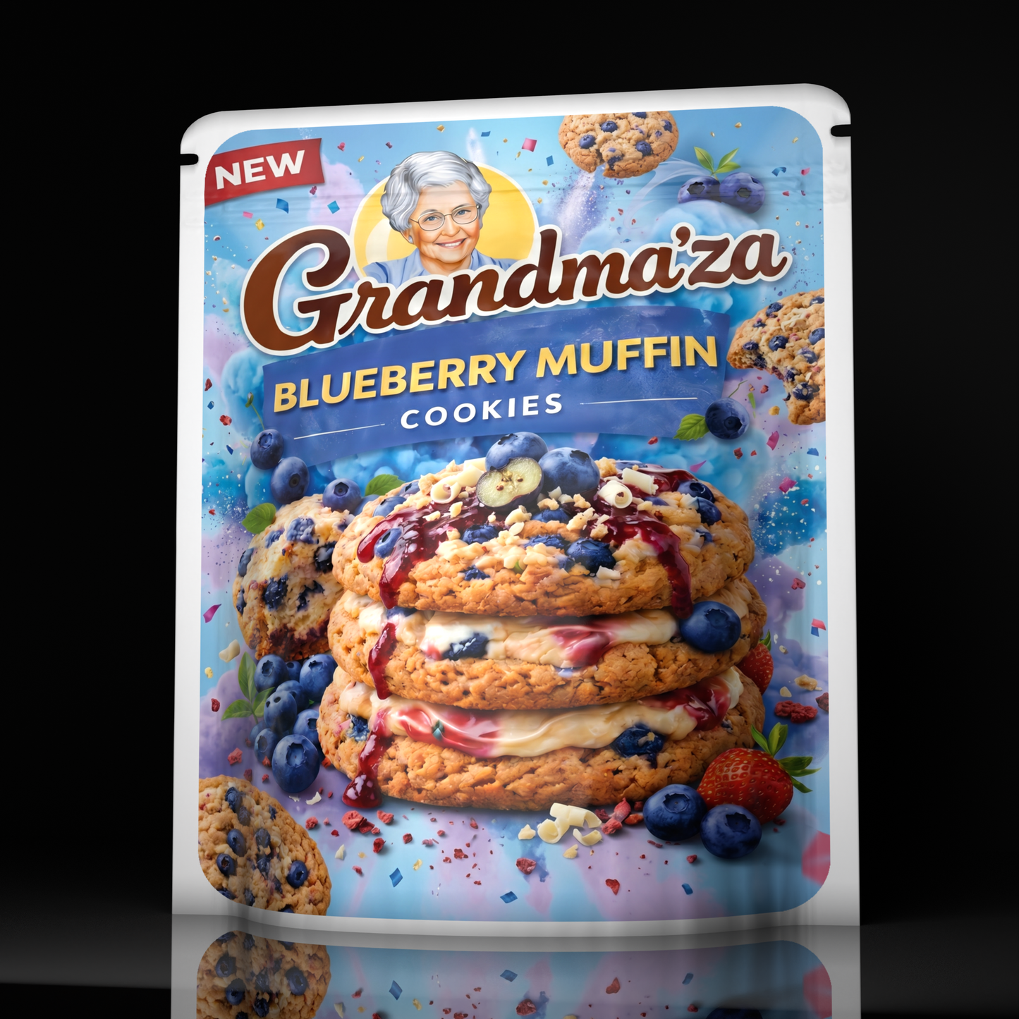 Grandma Za Blueberry Muffin