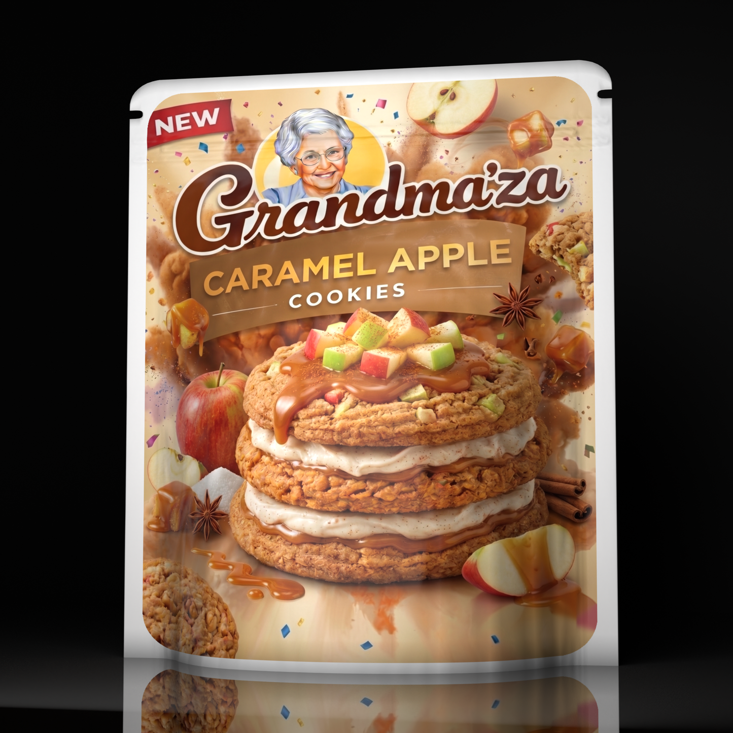 Grandma Za Caramel Apple