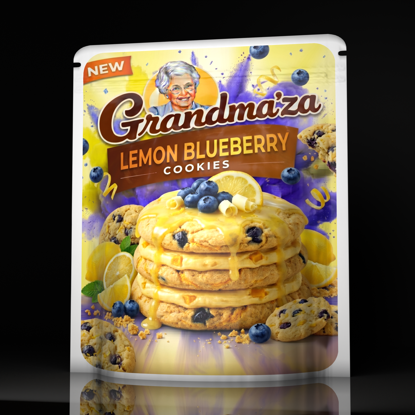 Grandma Za Lemon Blueberry