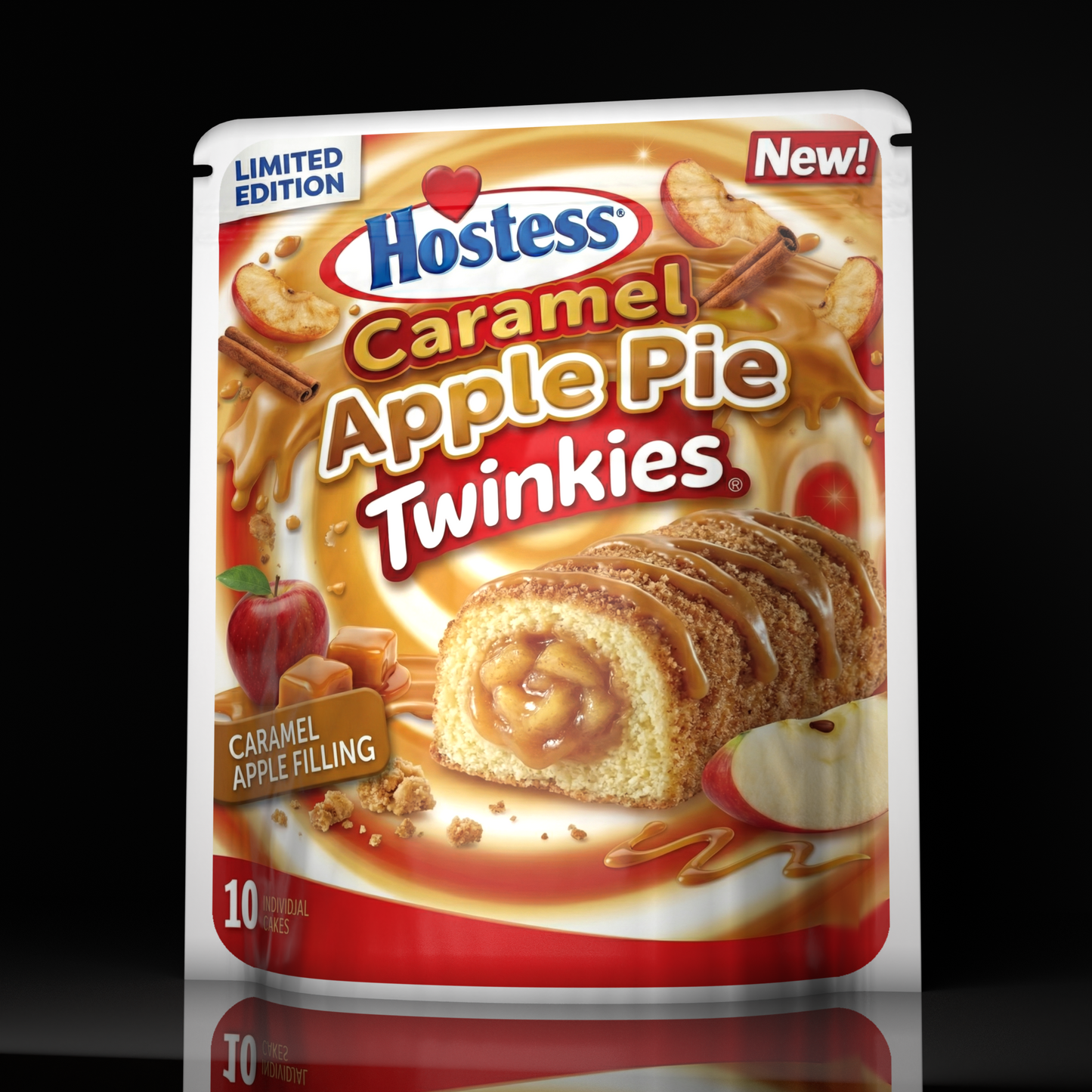 Hostess Carmel Apple Pie