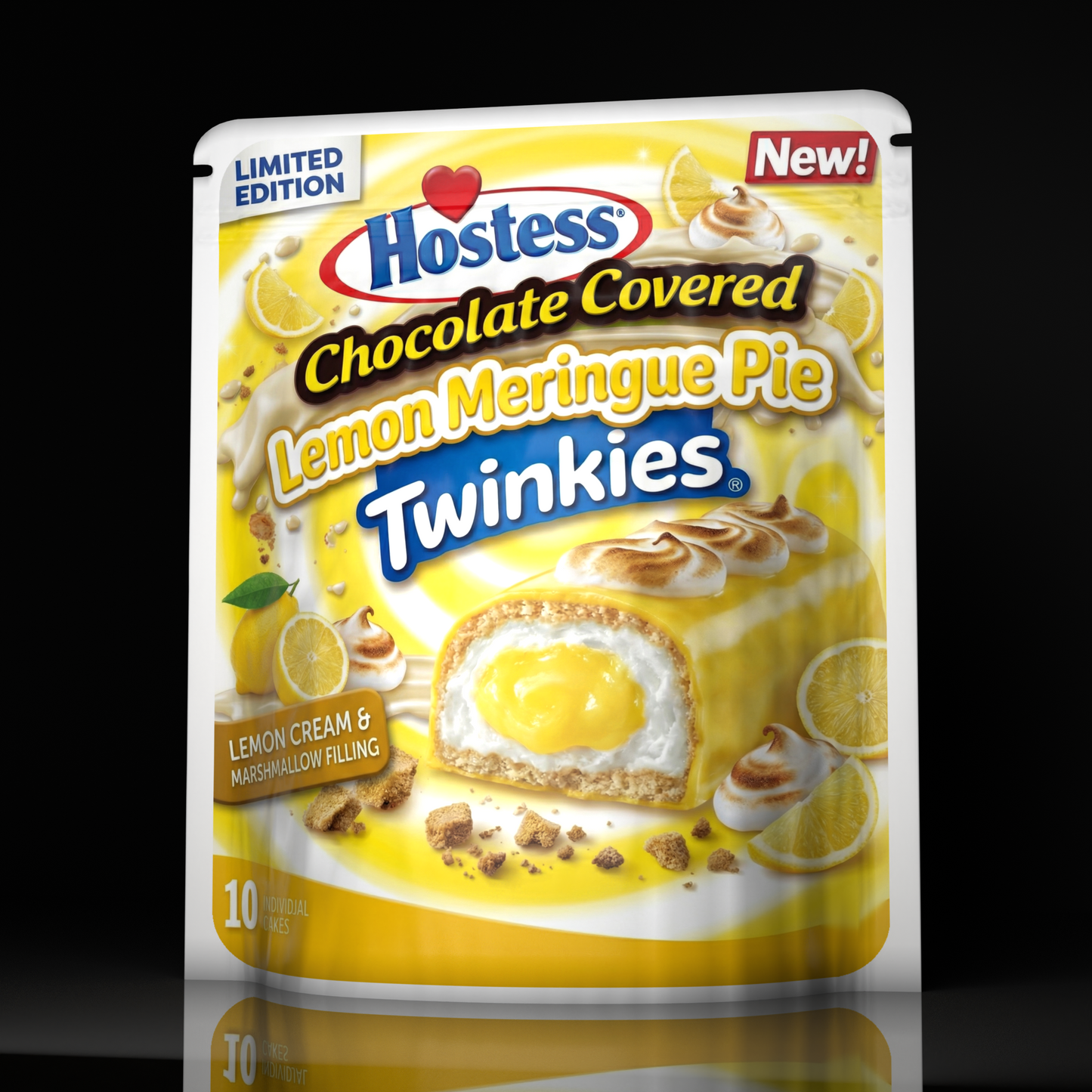 Hostess Chocolate Covered Lemon Meringue Pie