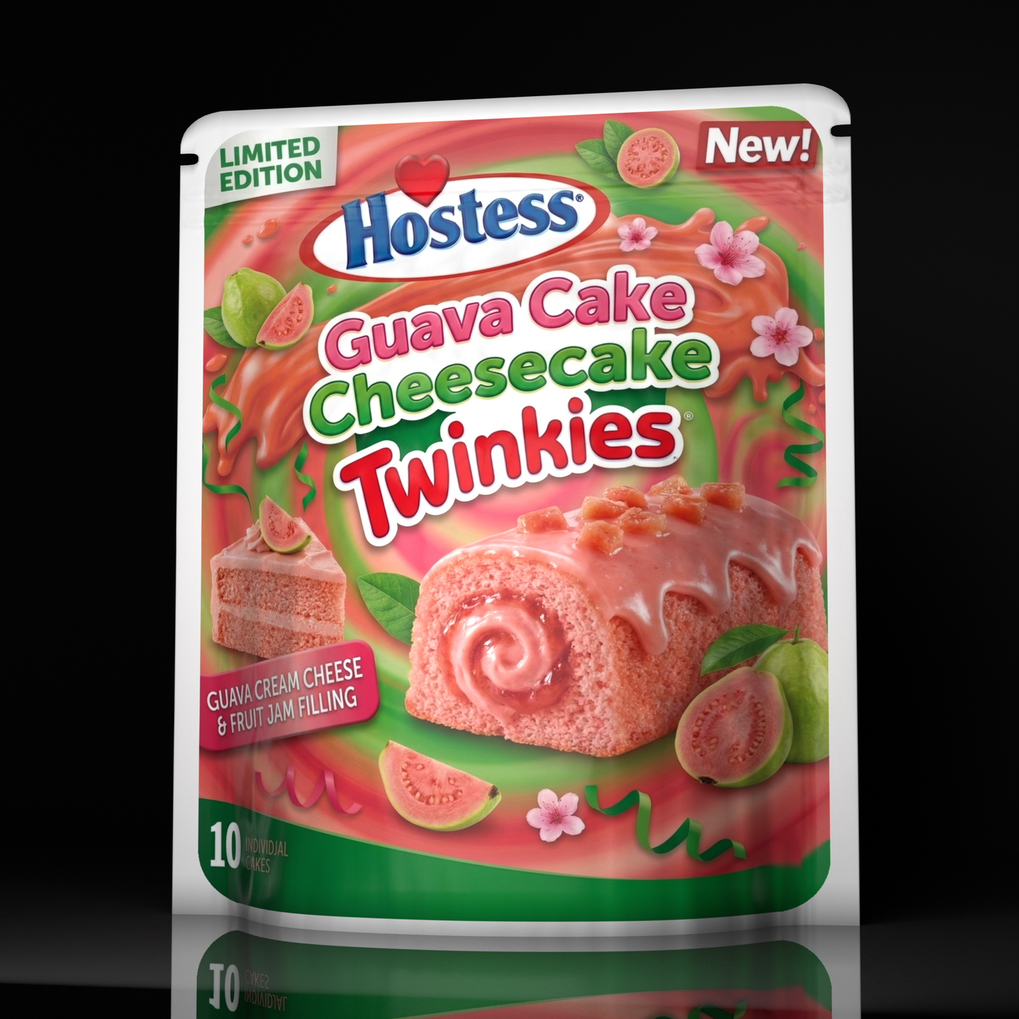 Hostess Guava Cake Cheesecake
