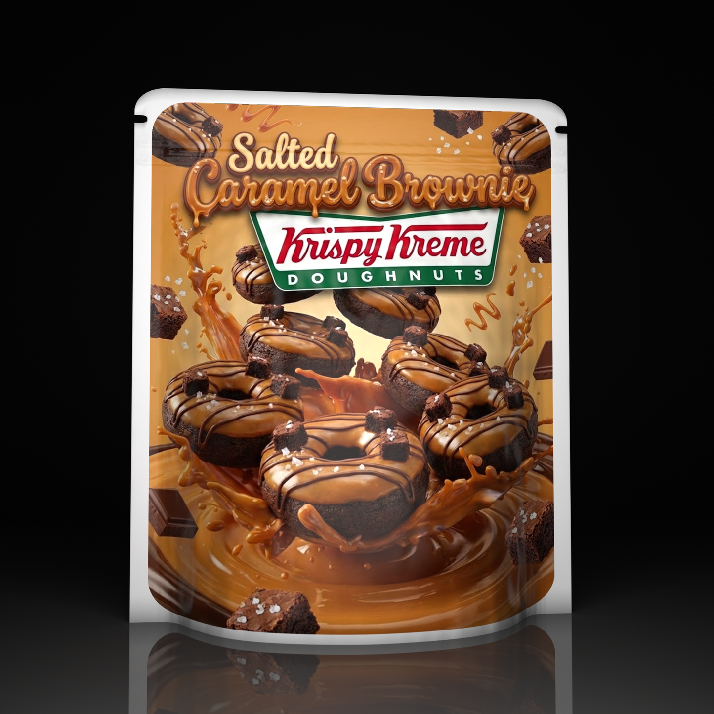 krispy-salted-caramel-brownie
