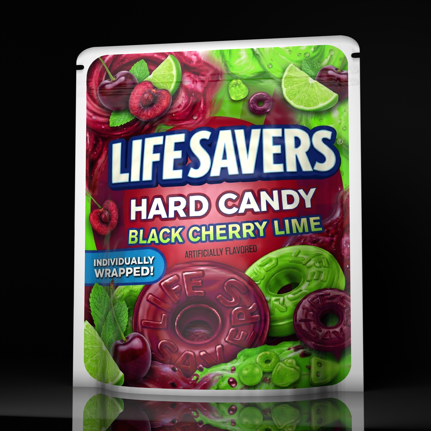 Life Saver Black Cherry Lime