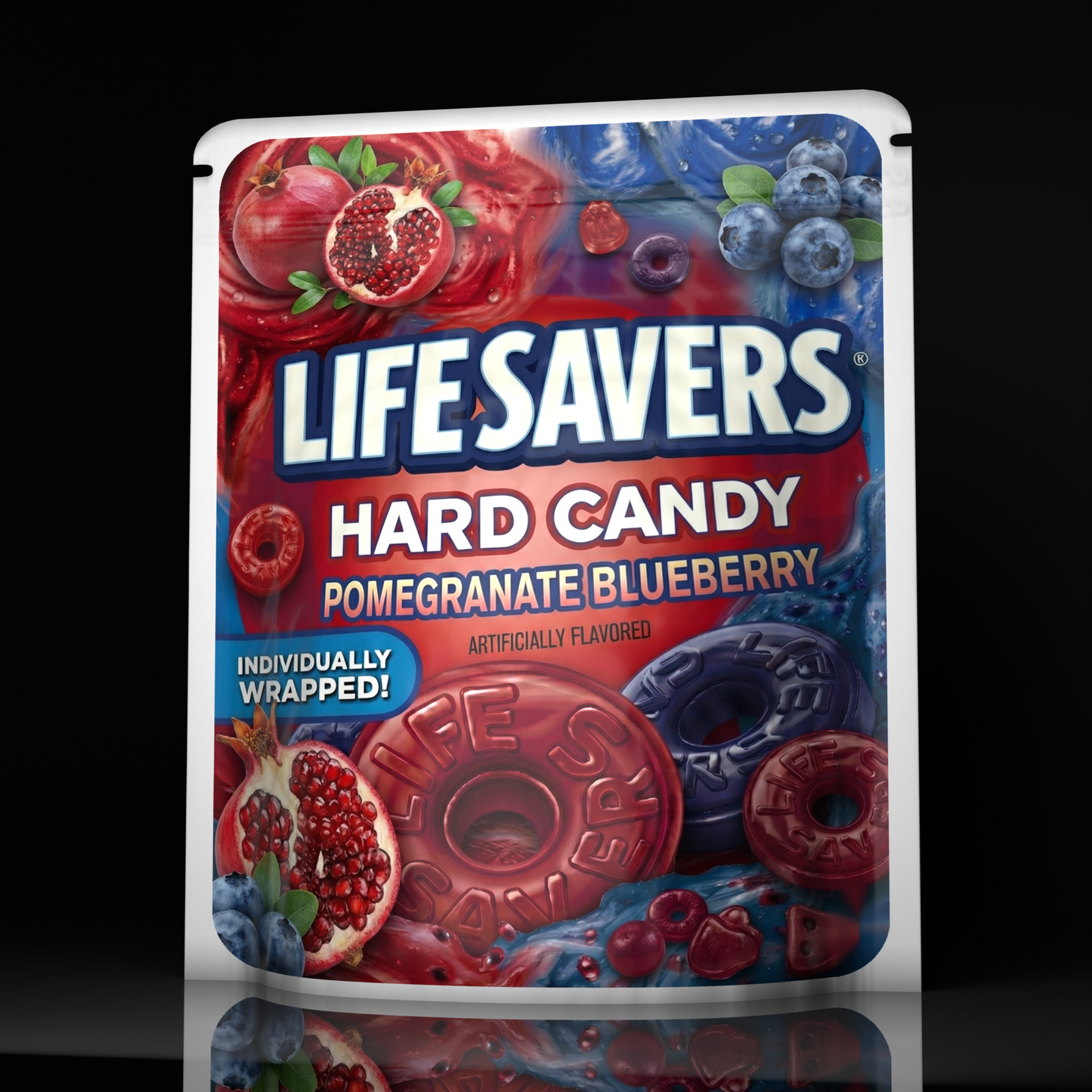 Life Saver Pomegranate Blueberry