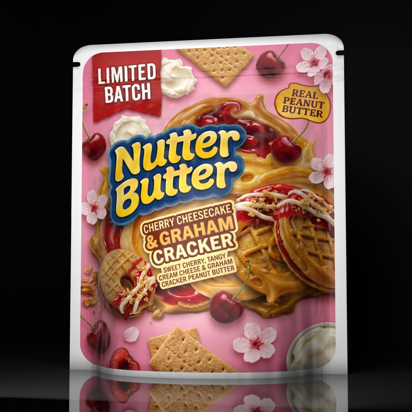 Nutter Butter Cherry Cheesecake