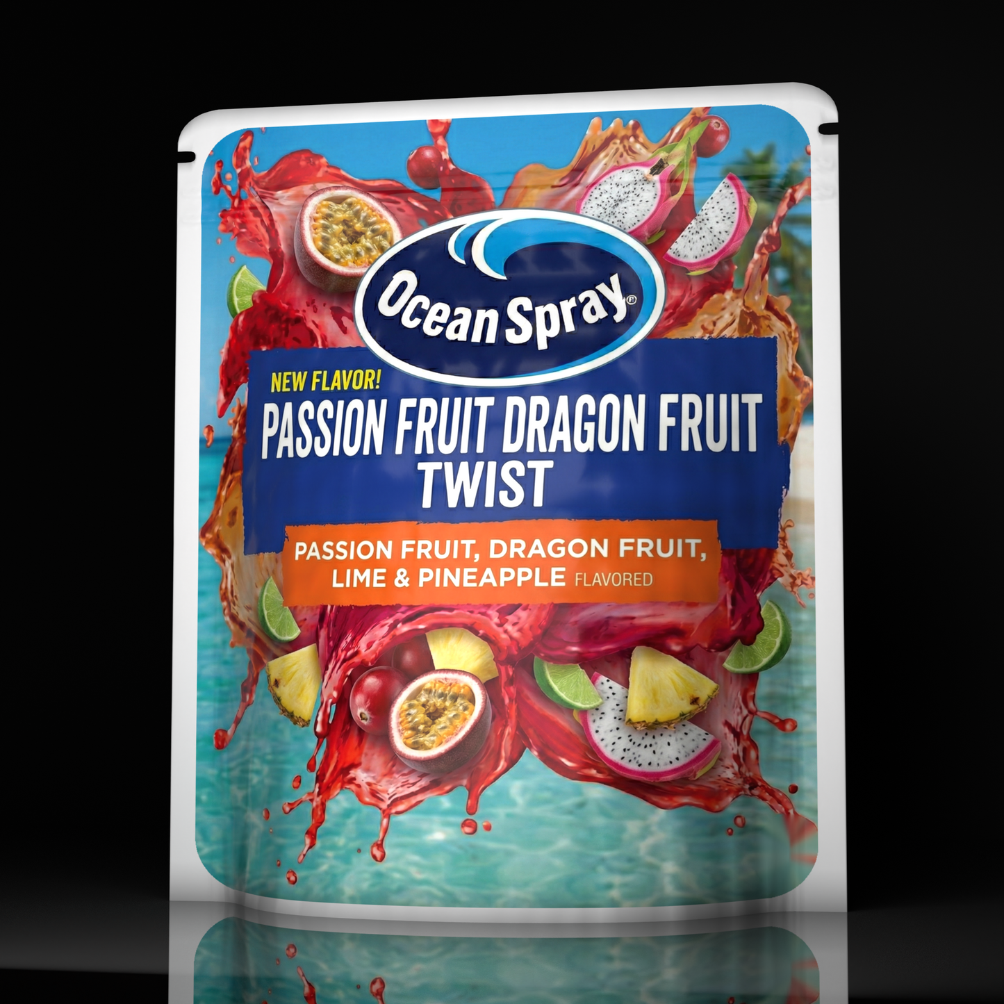 Ocean Spray Passion Fruit Dragonfruit Twist
