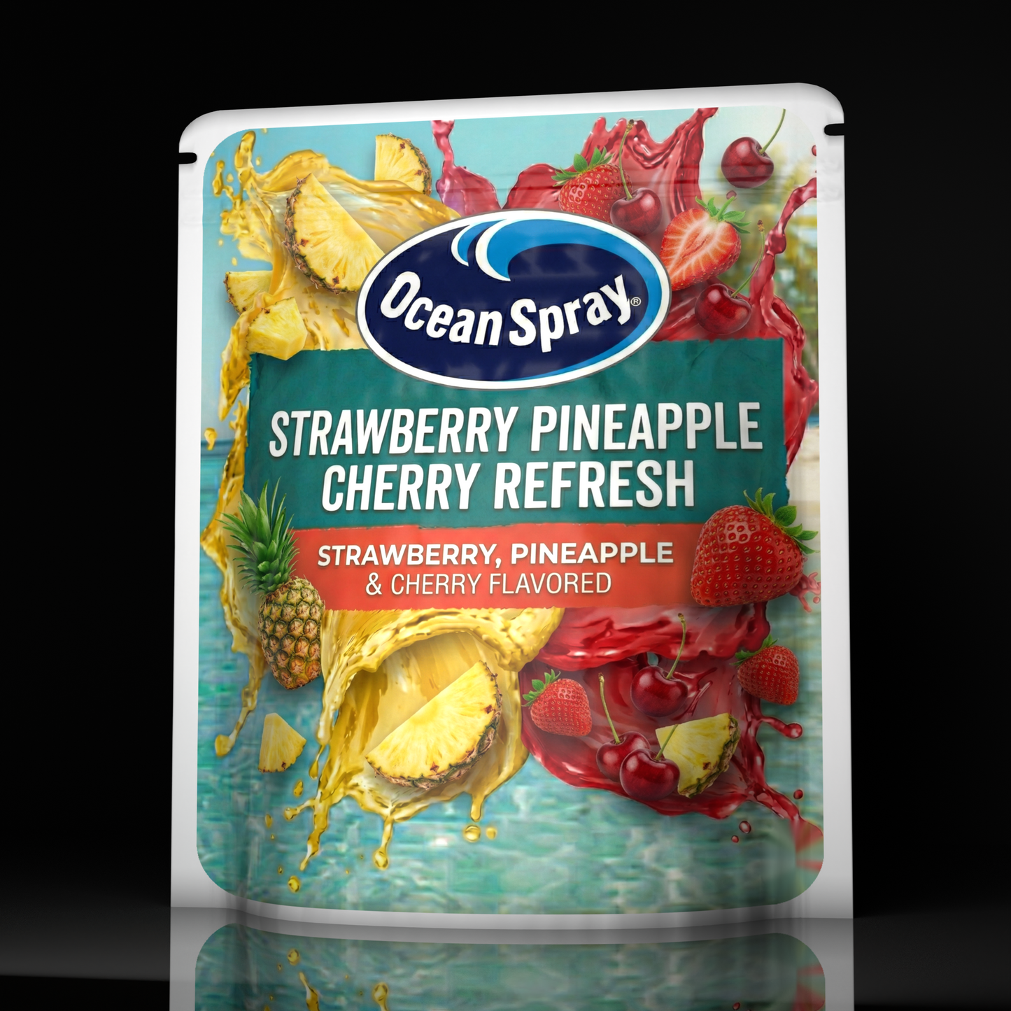 Ocean Spray Strawberry Pineaple Cherry Refresh