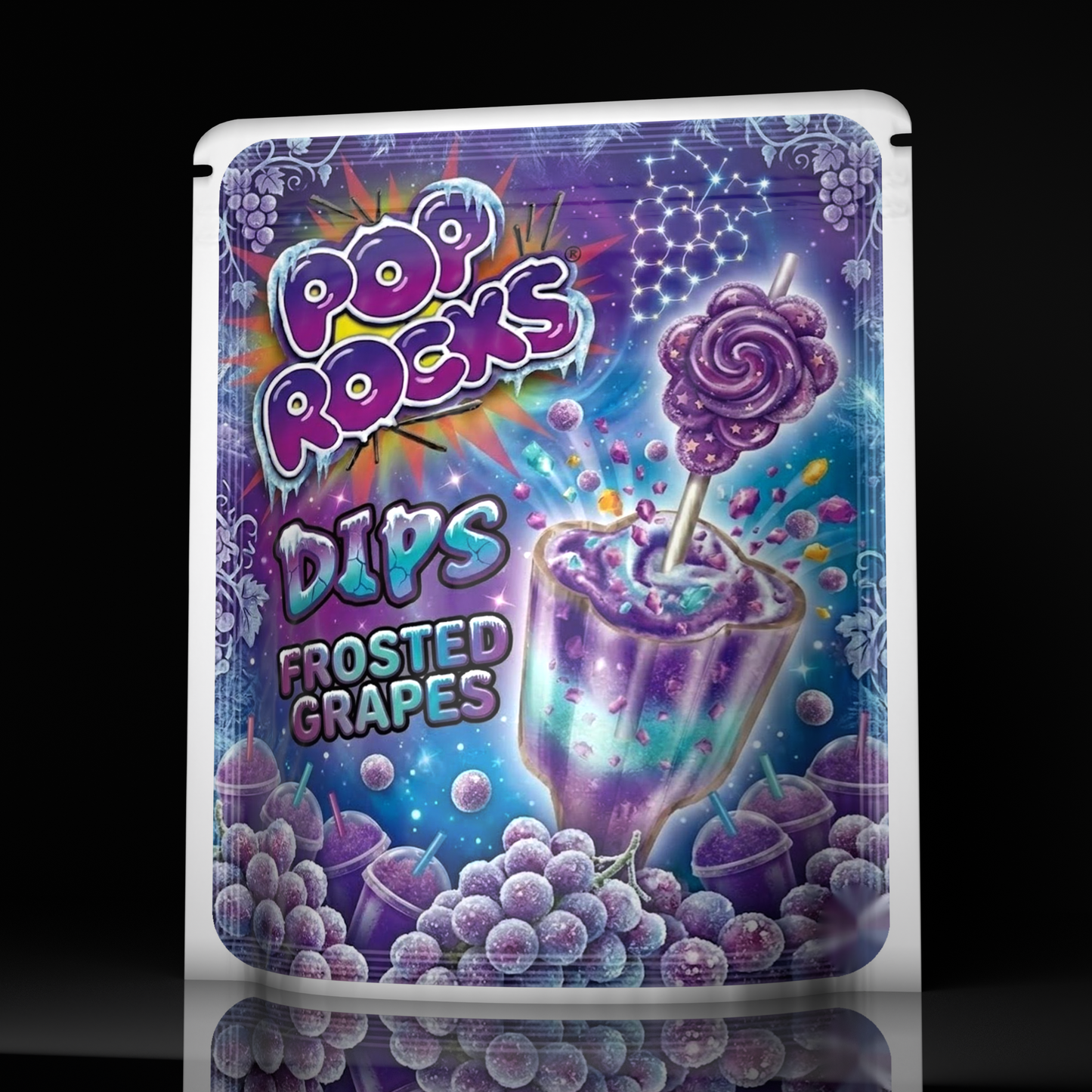 Poprocks Frosted Grapes