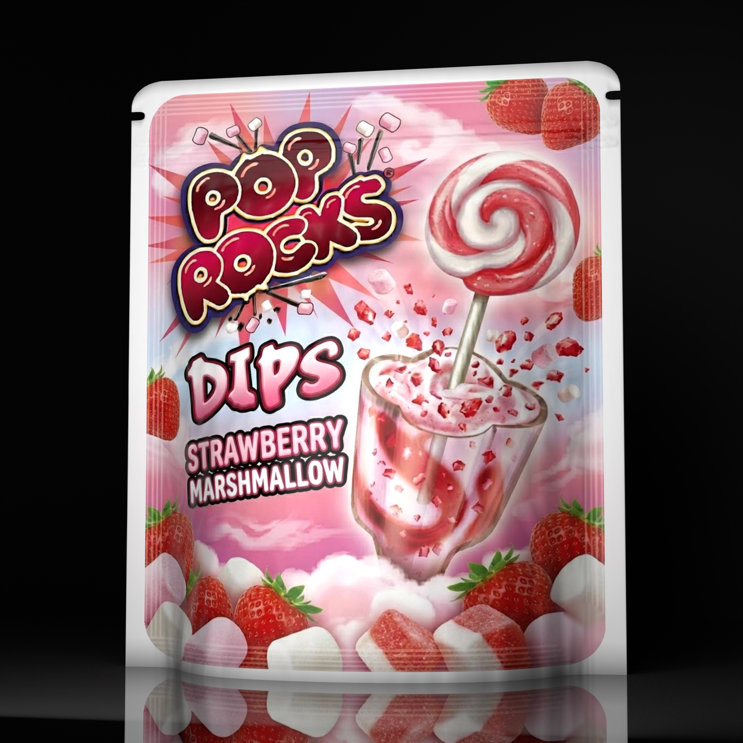 Poprocks Strawberry Marshmallow