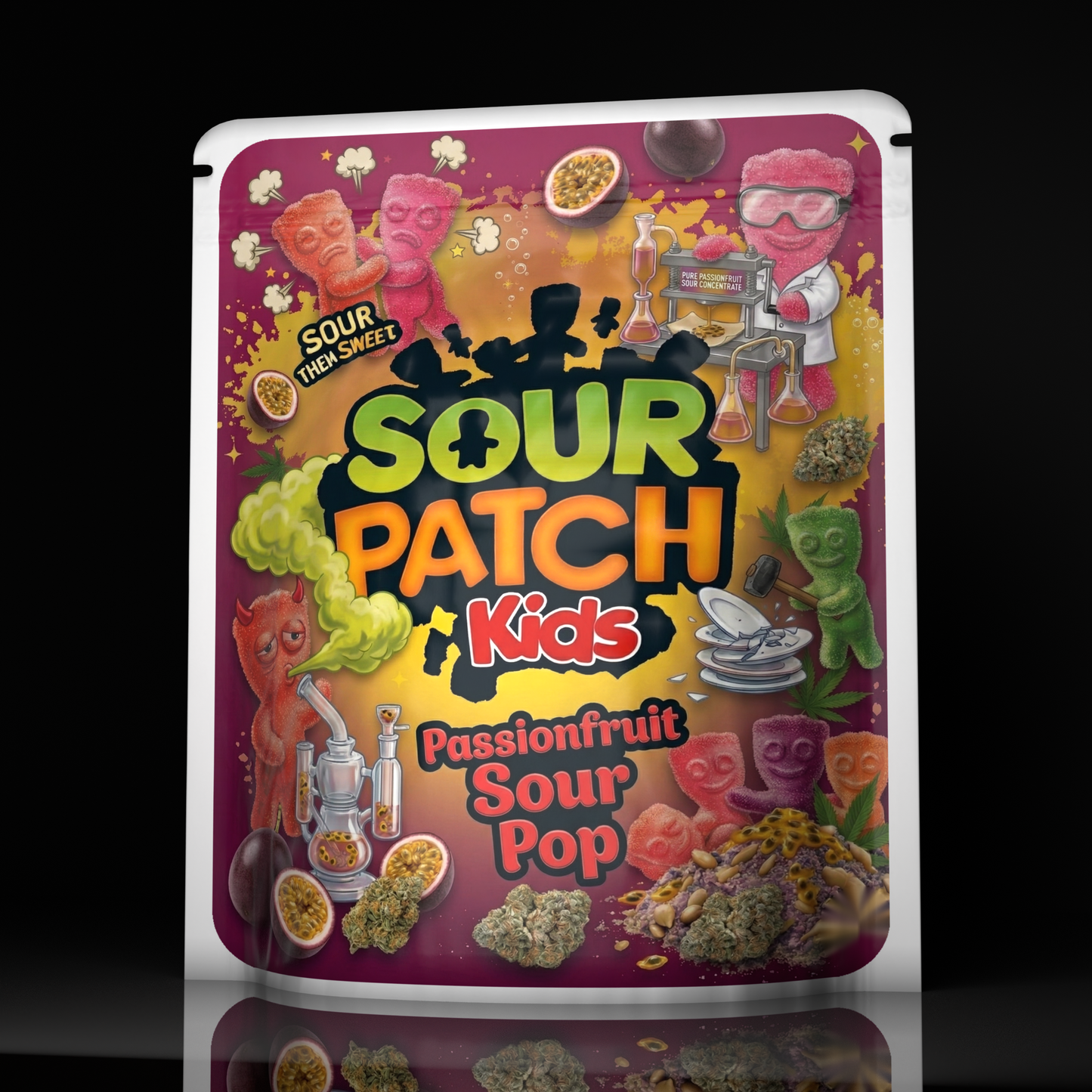 Sour Patch Kids Passionfruit Sour Sop