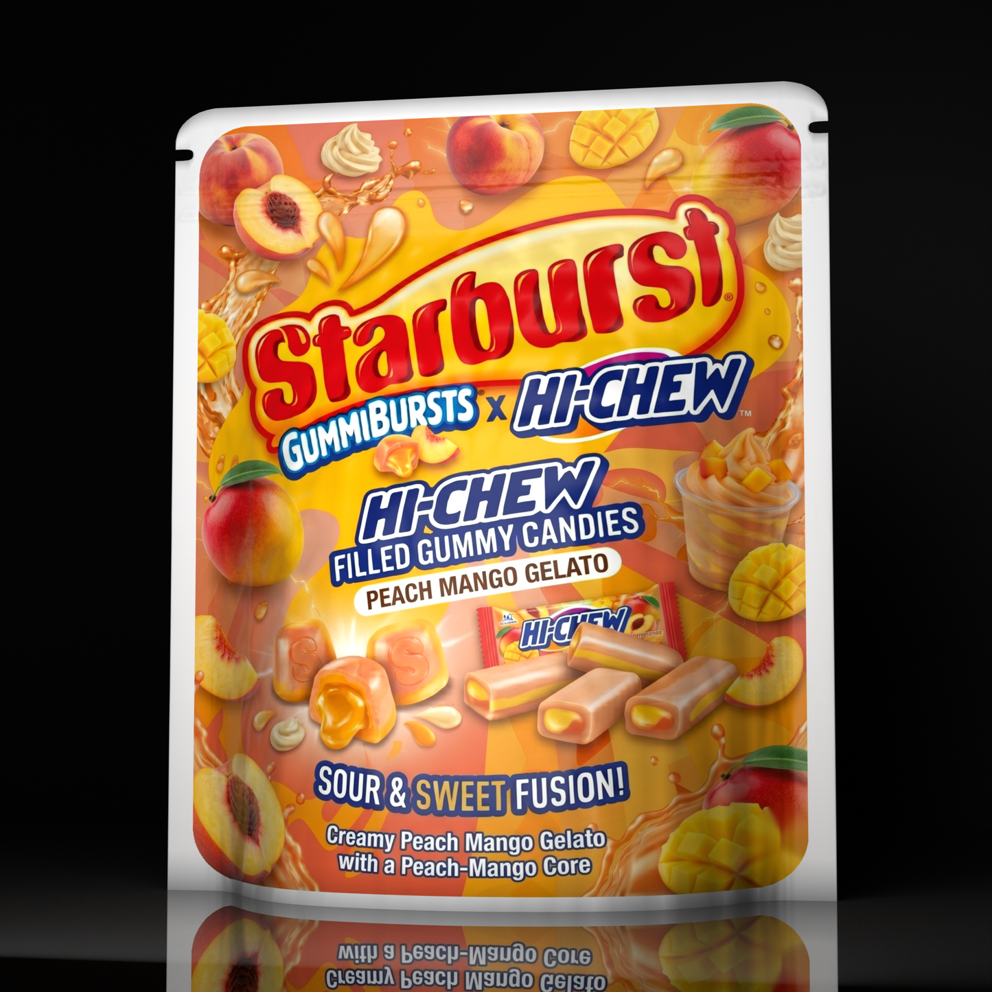 Starburst X Hi Chew Mango Wi Th Peac Mango