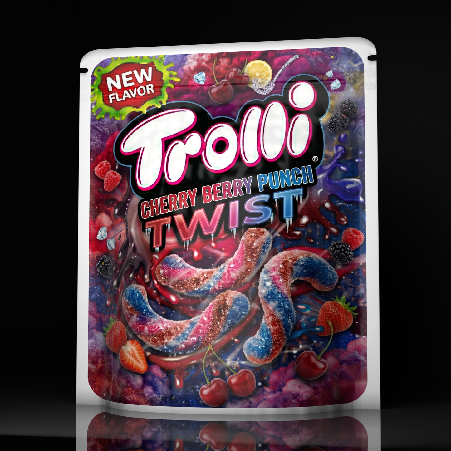 Trolli Worms Cherry Berry Punch