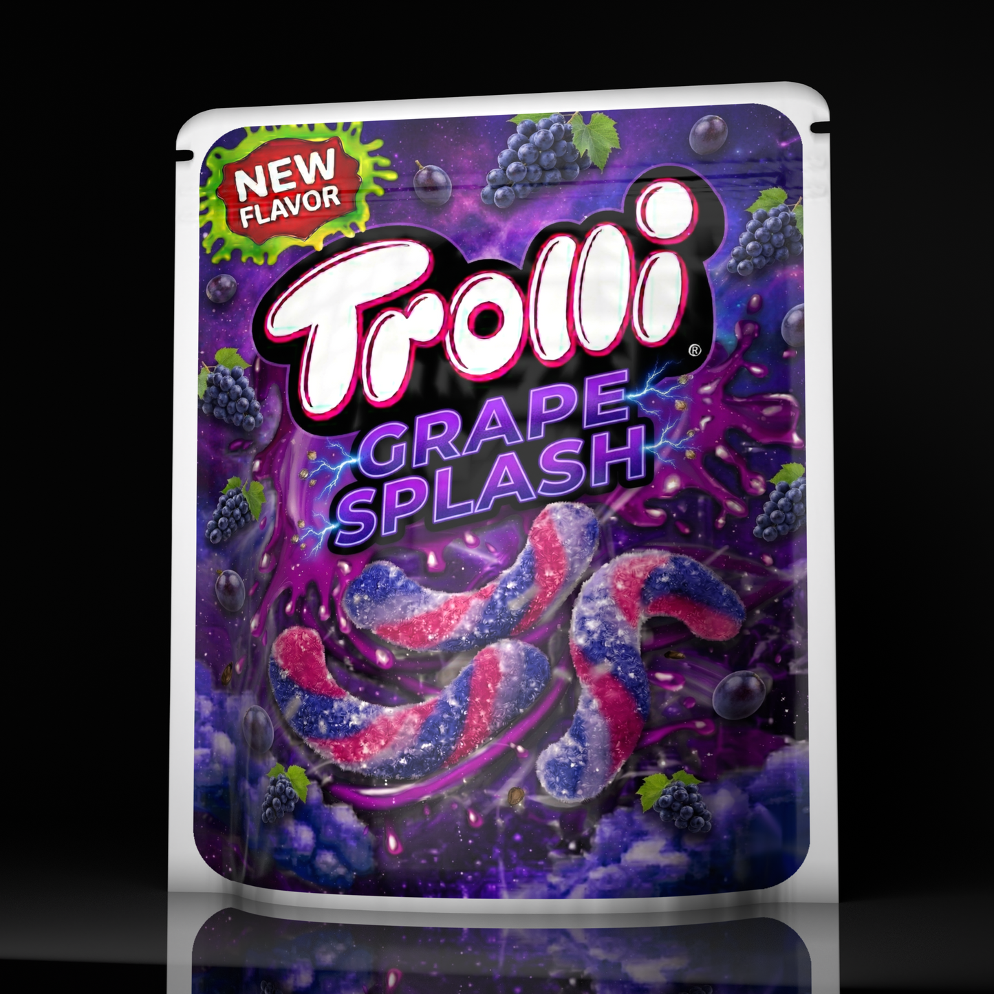 Trolli Worms Grape Splash