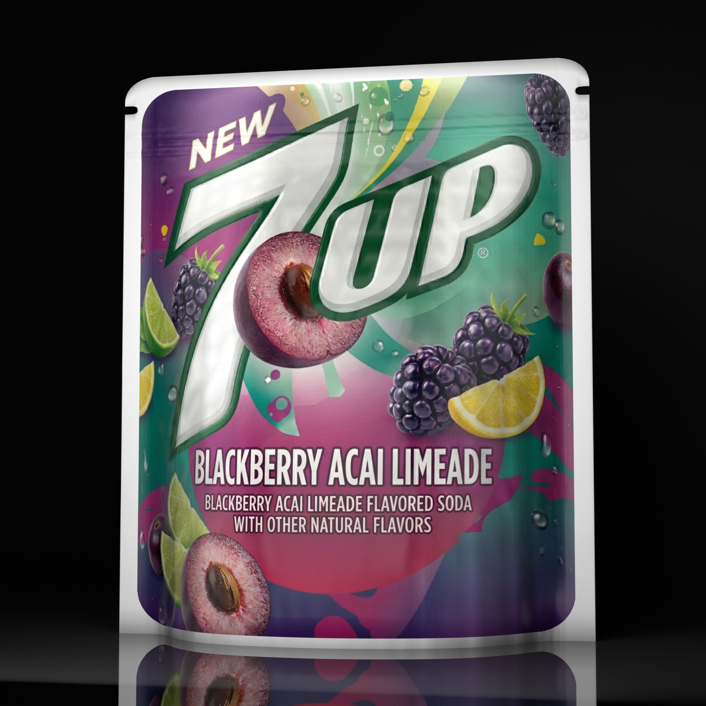 Up Blackberry Acai Limeade