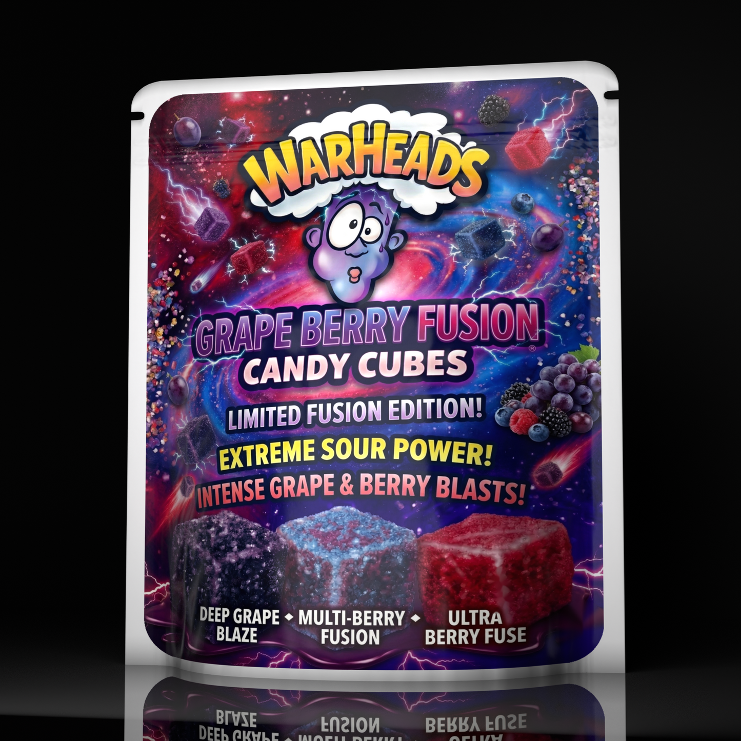 Warheads Grape Berry Fusion