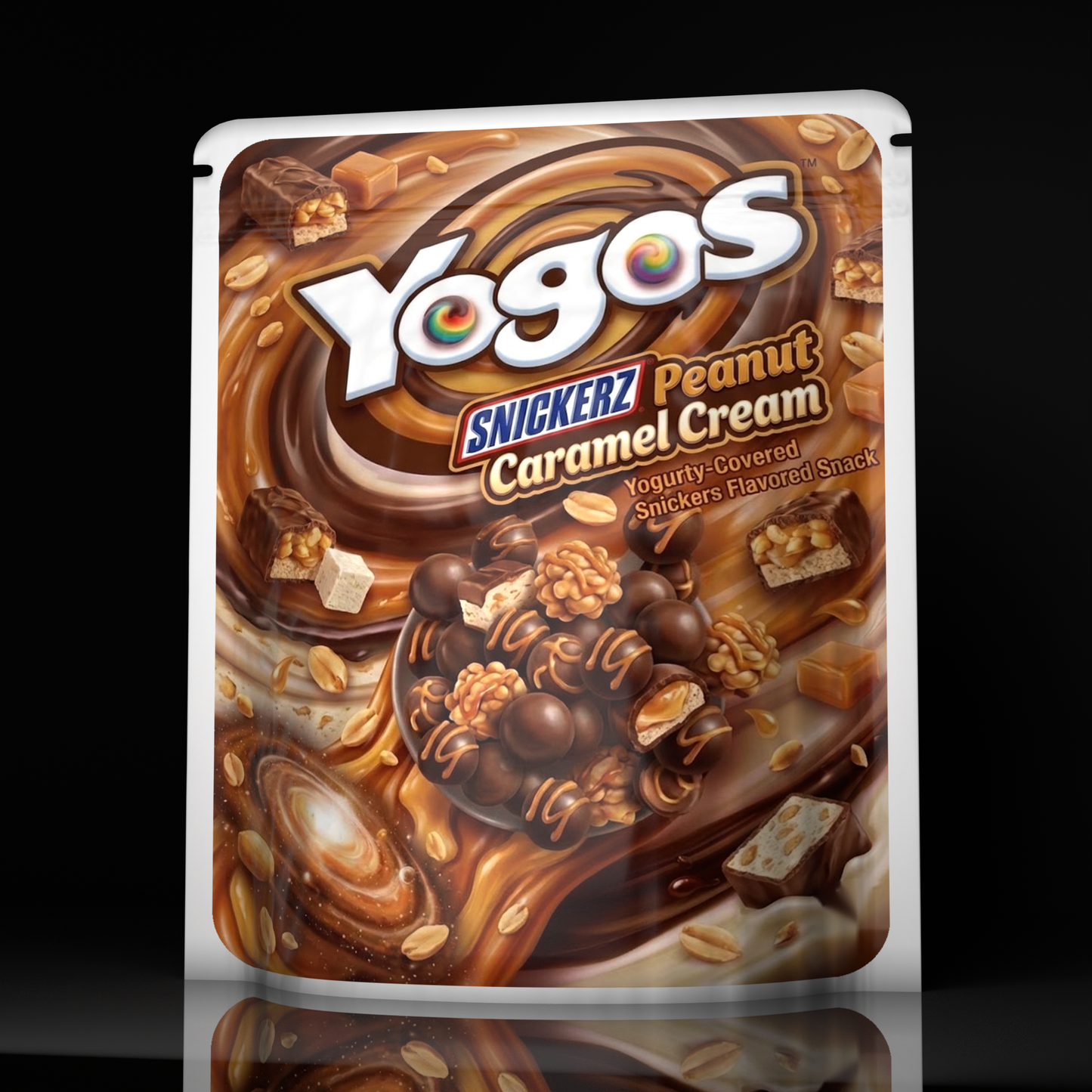 Yogos Snickerz Peanut Caramel Cream