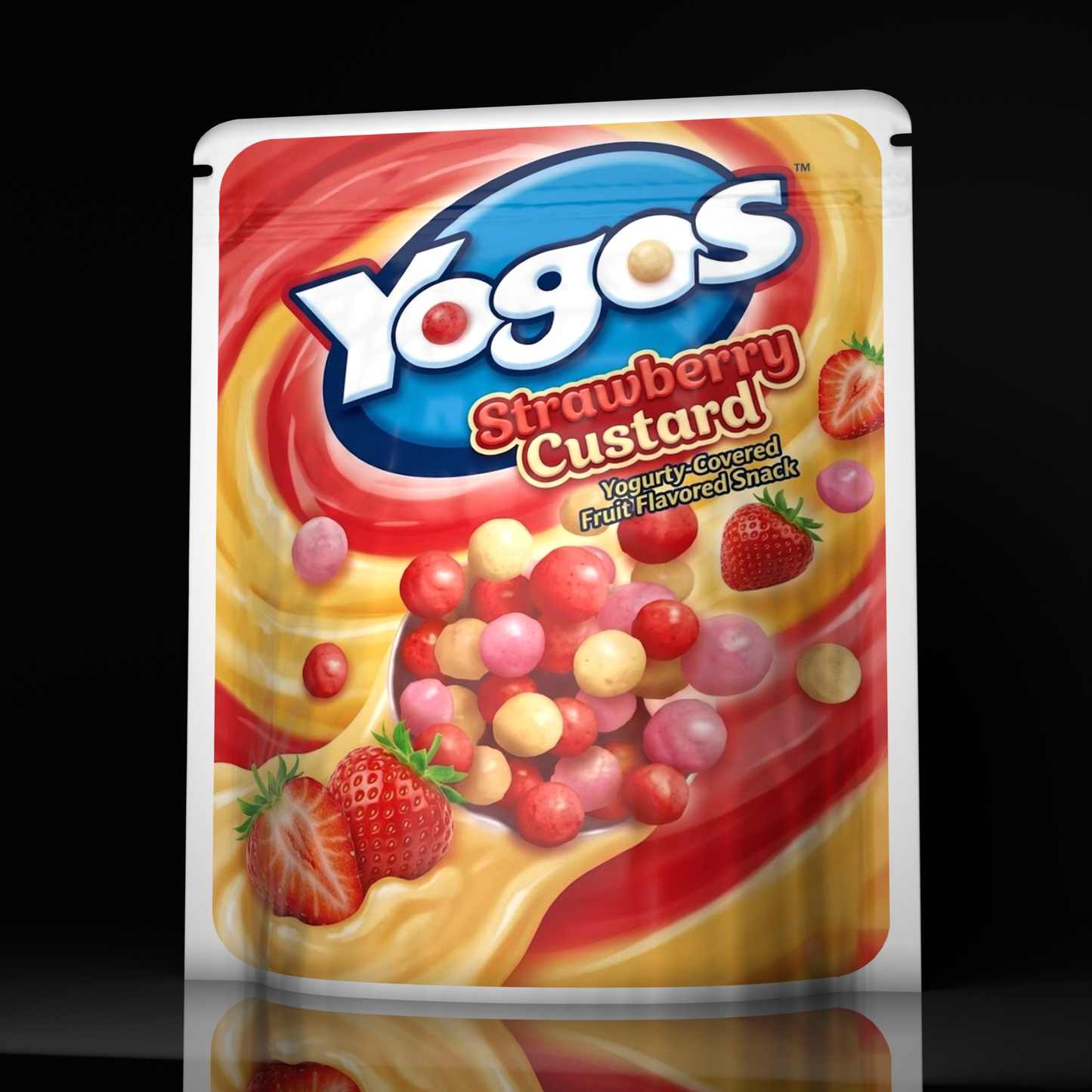 Yogos Strawberry Custard