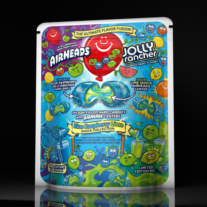 Airheads Jolly Rancher Blue Raspberry Lime