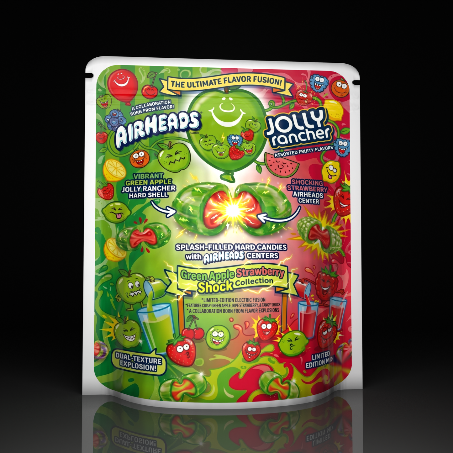 Airheads Jolly Rancher Green Apple