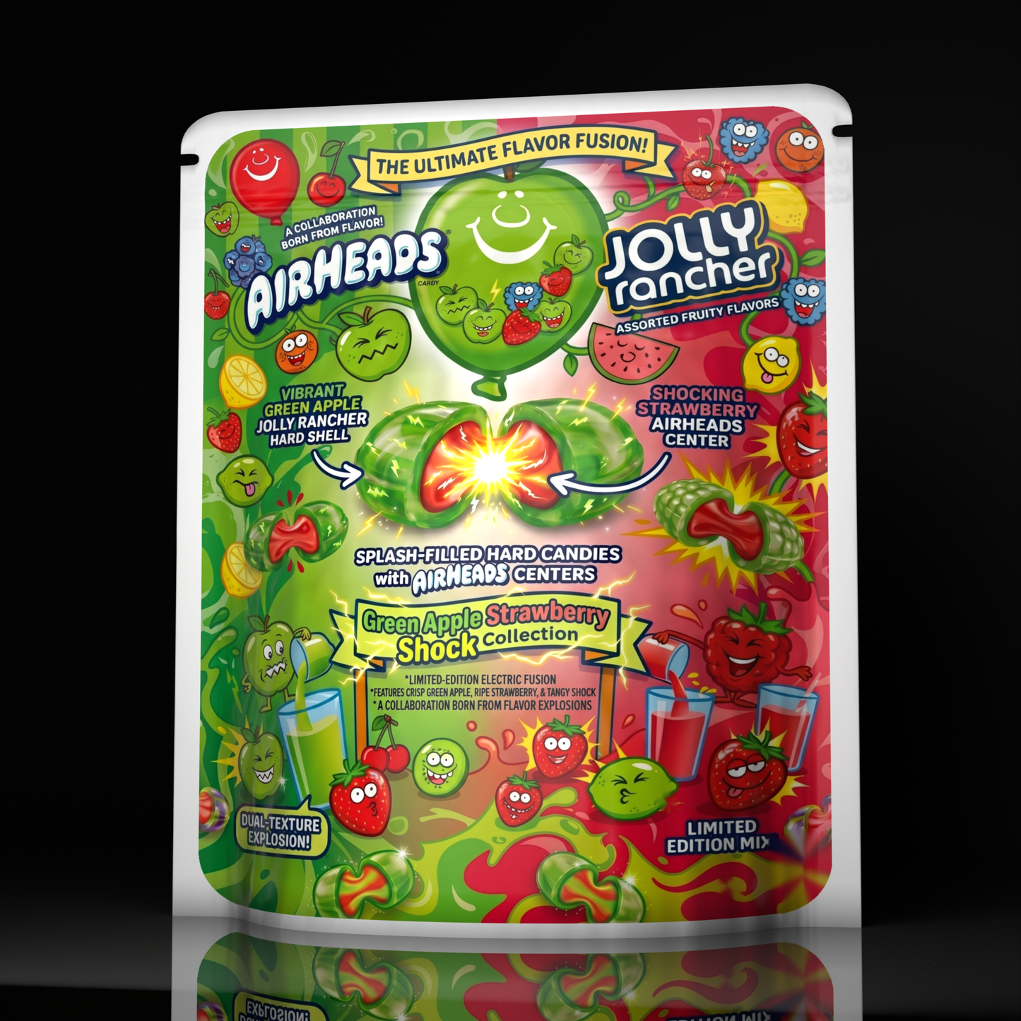Airheads Jolly Rancher Green Apple