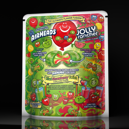 Airheads Jolly Rancher Kiwi Strawberry Twist