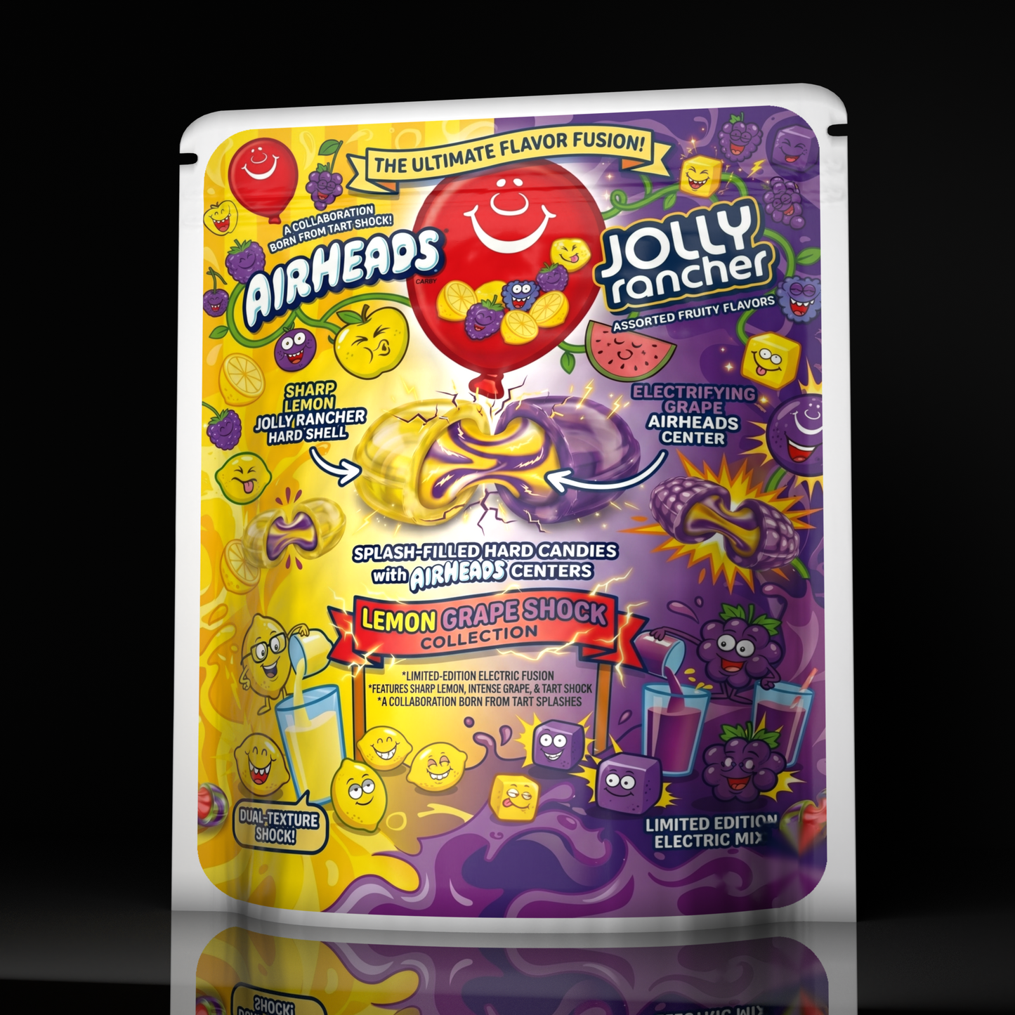 Airheads Jolly Rancher Sharp Lemon