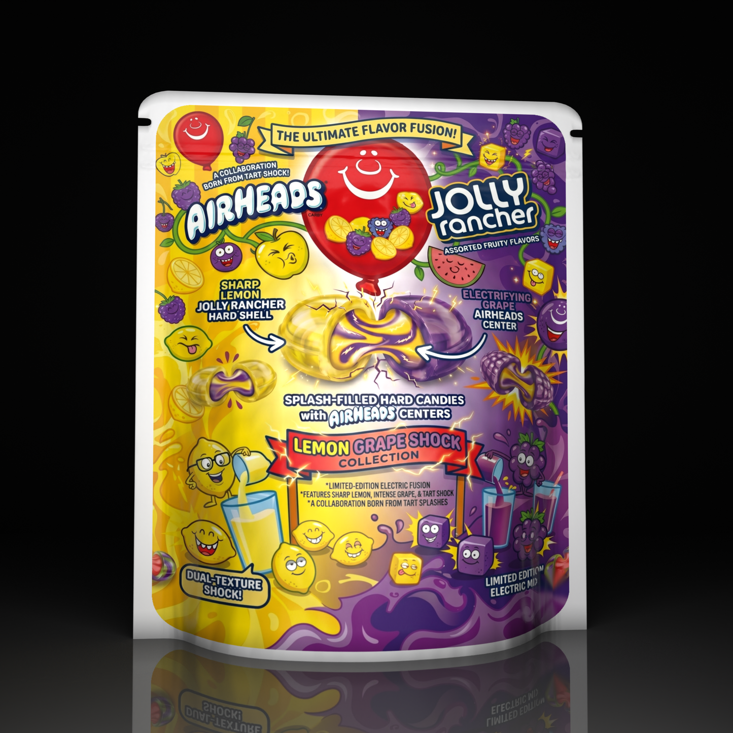Airheads Jolly Rancher Sharp Lemon