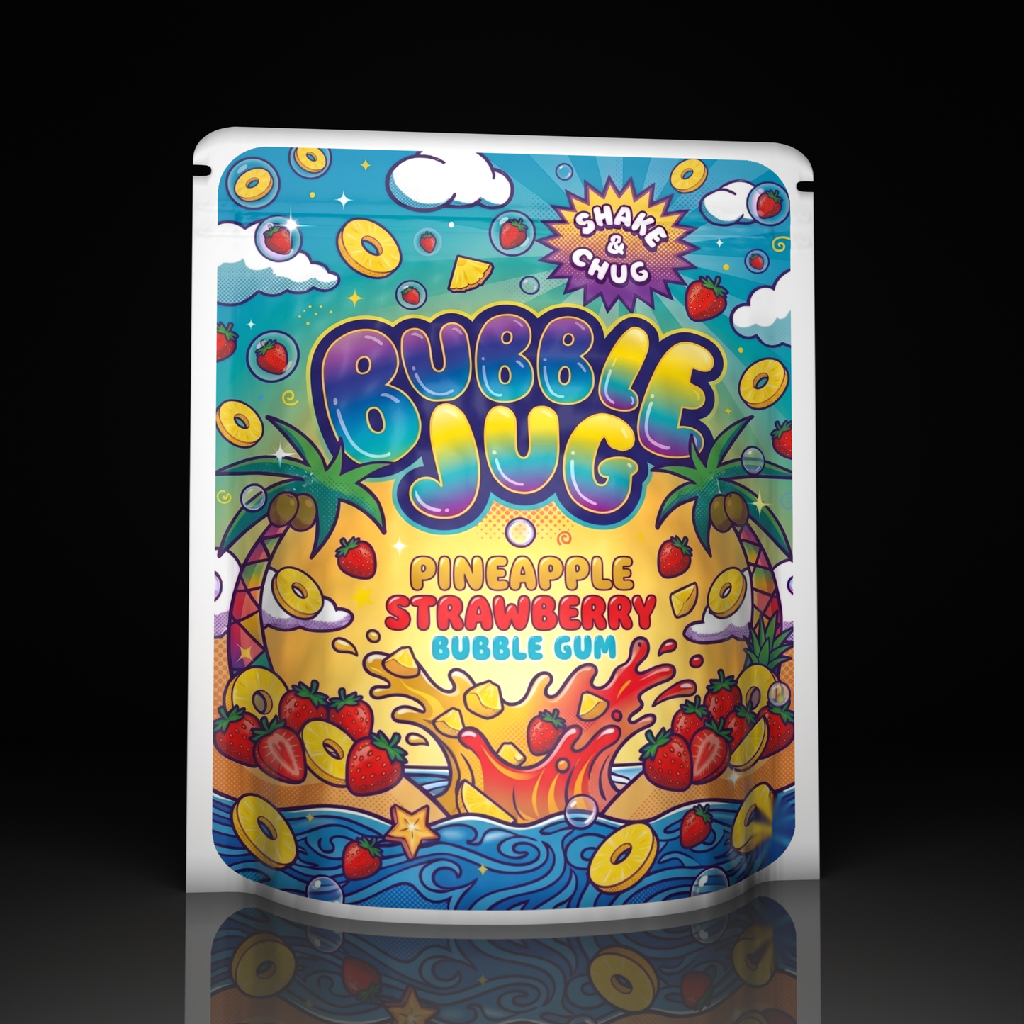 Bubble Jug Pineapple Strawberry