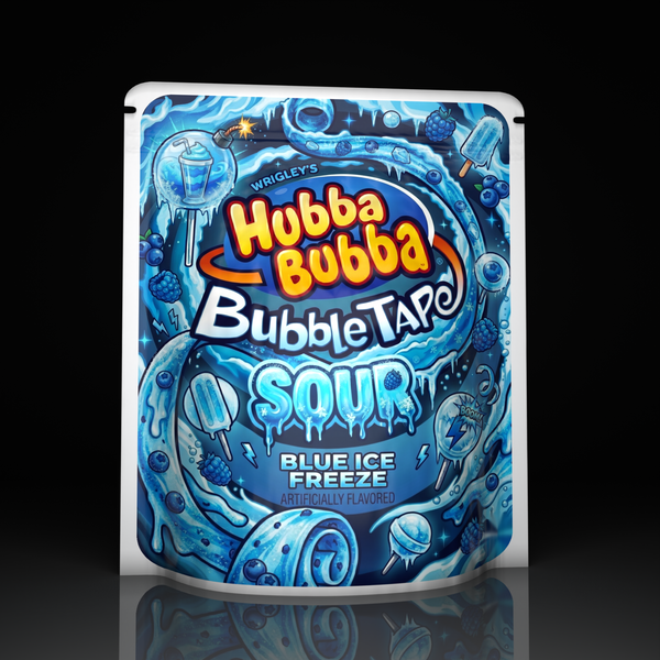 Bubble Tape Blue Ice Freeze