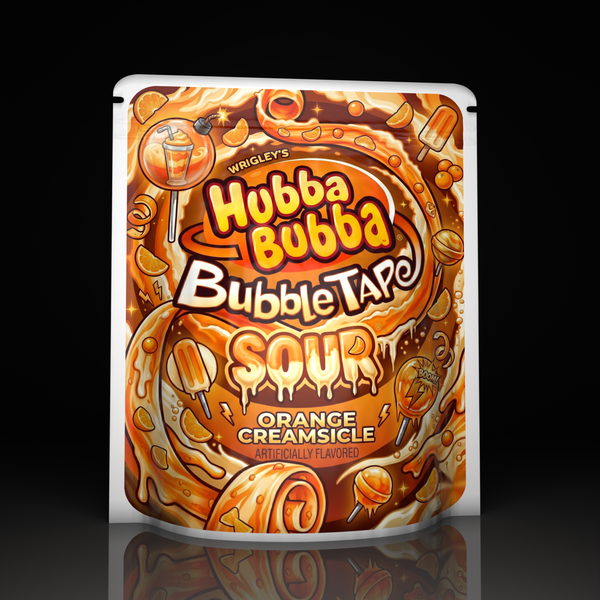 Bubble Tape Orange Creamsicle