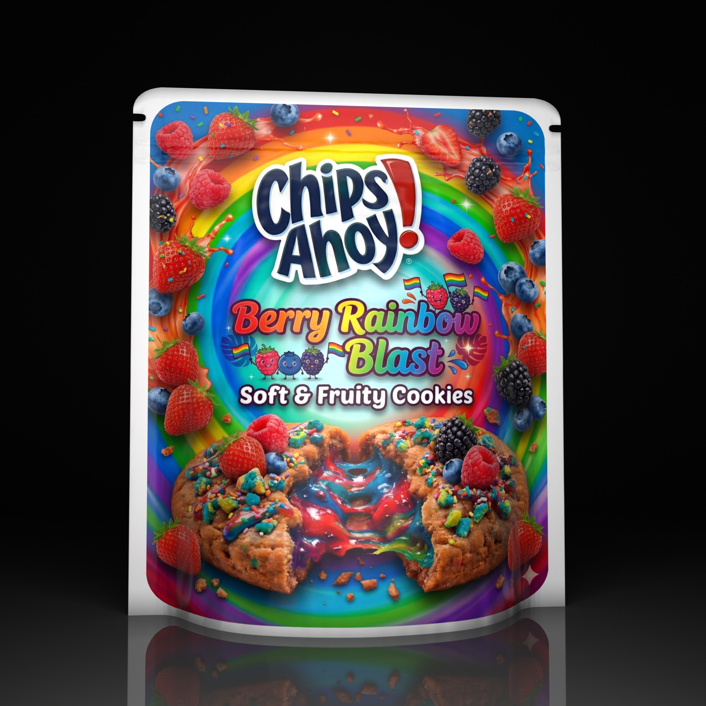 Chips Ahoy Berry Rainbow Blast