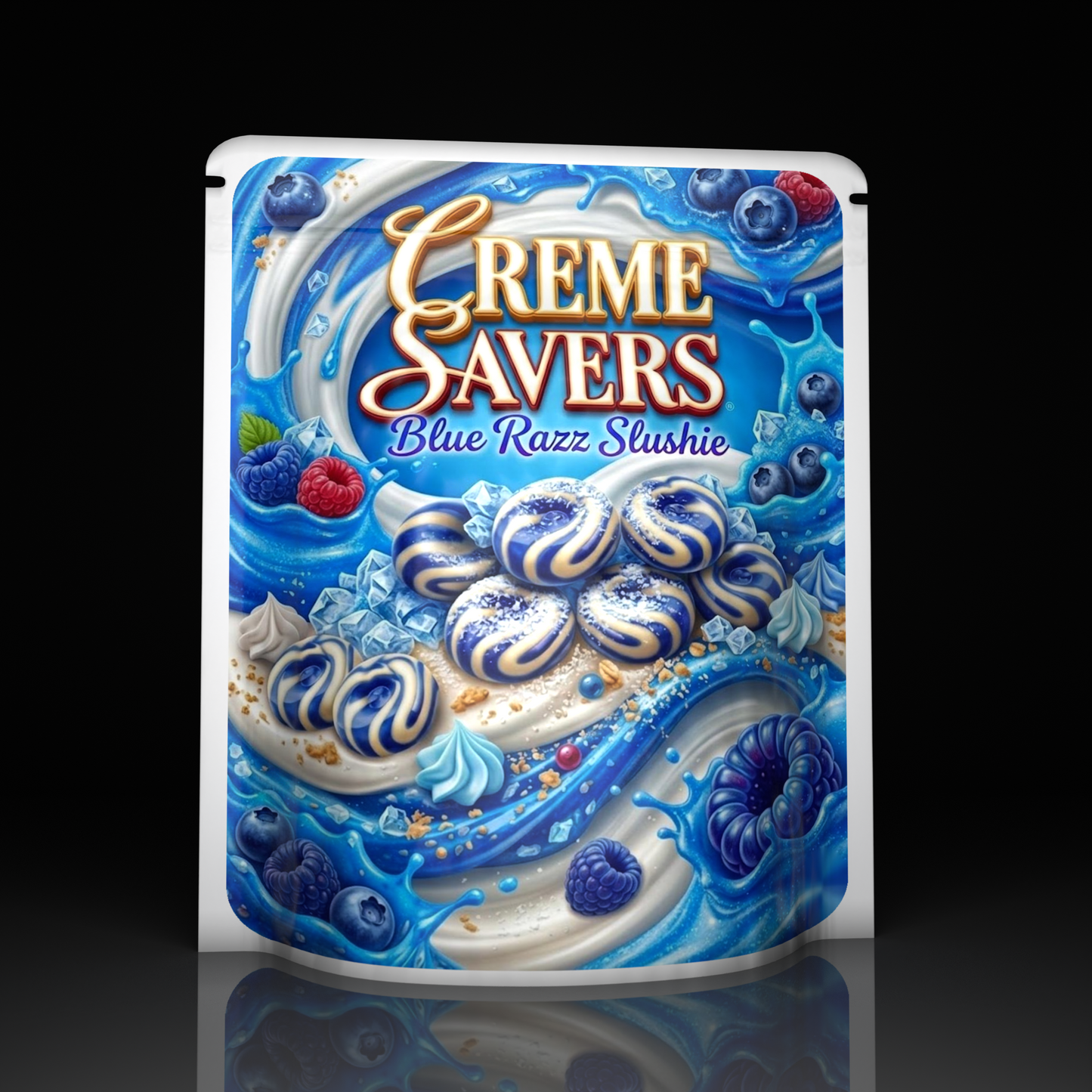 Creme Savers Blue Razz Slushie