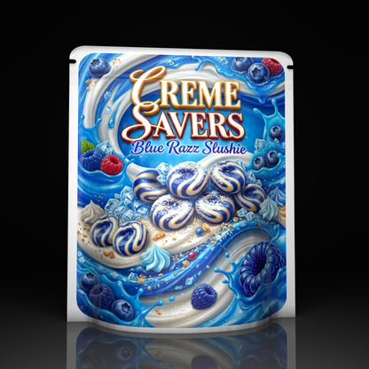 Creme Savers Blue Razz Slushie