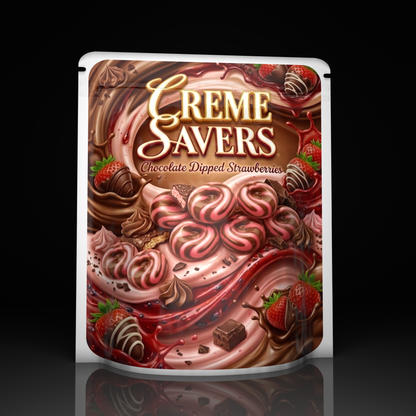 Creme Savers Chocolate Dipped Strawberries