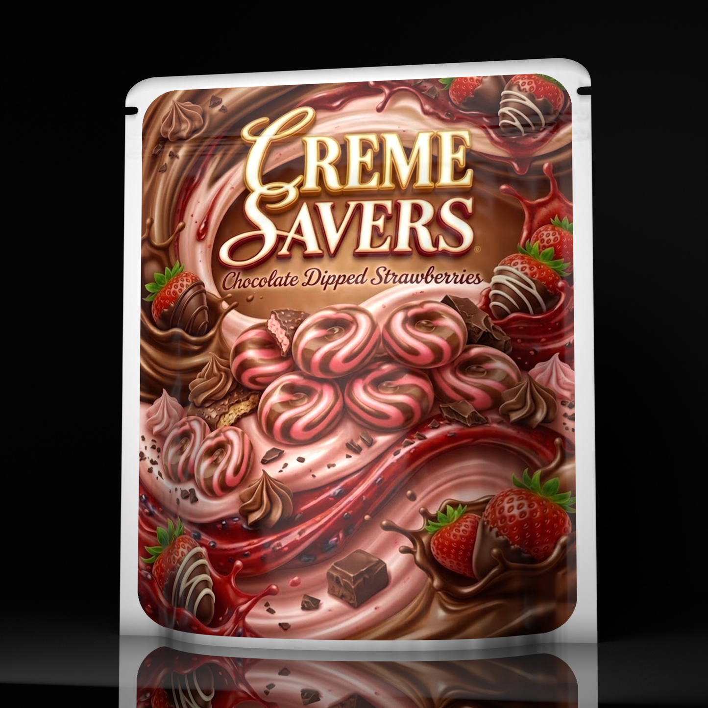 Creme Savers Chocolate Dipped Strawberries