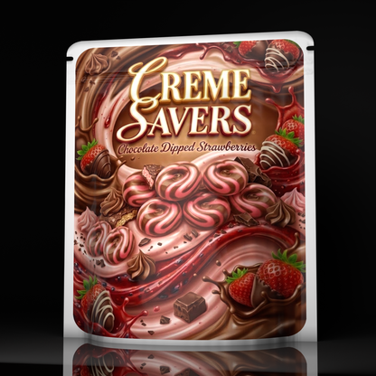 Creme Savers Chocolate Dipped Strawberries