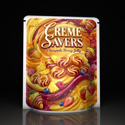 Creme Savers Pineapple Berry Jelly