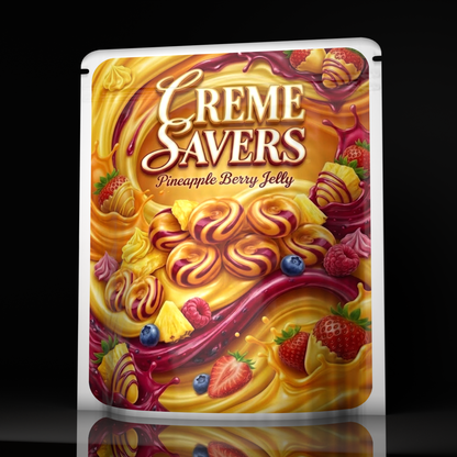 Creme Savers Pineapple Berry Jelly