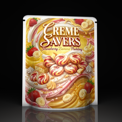 Creme Savers Strawberry Banana Pudding