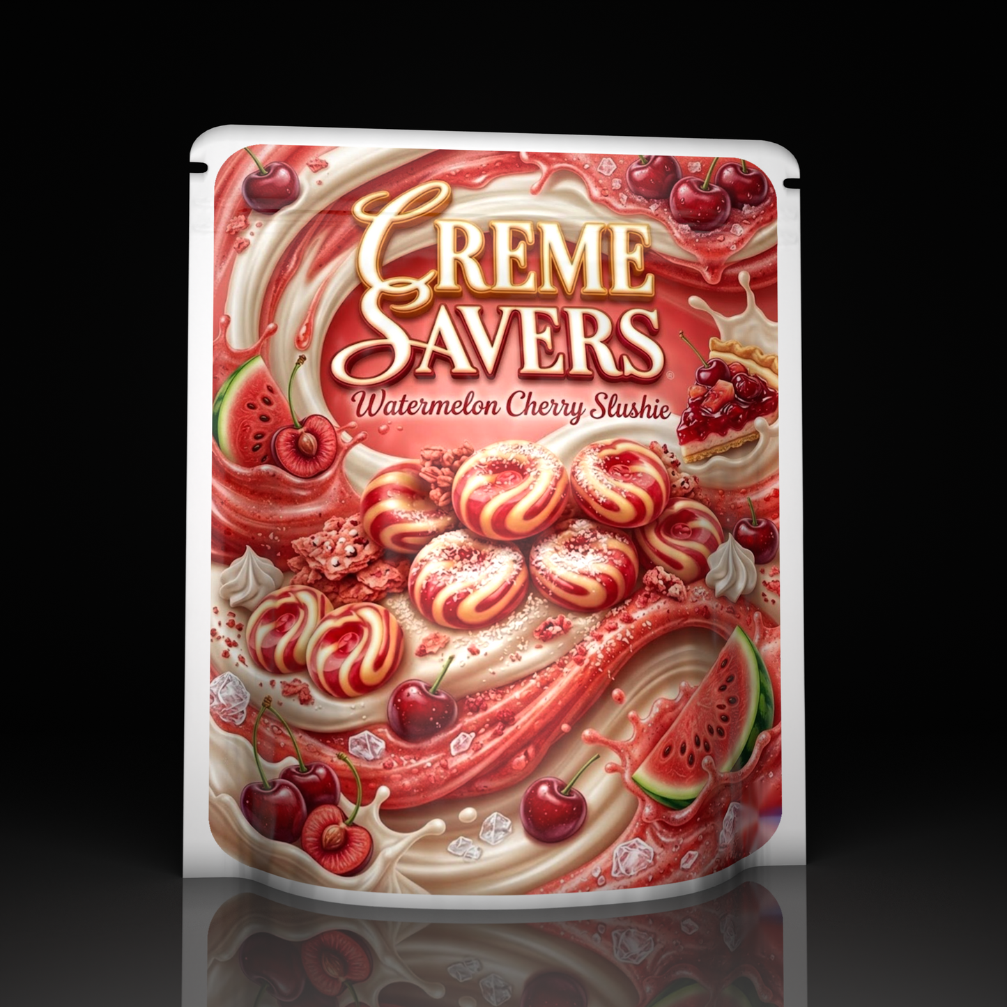 Creme Savers Watermelon Cherry Slushie