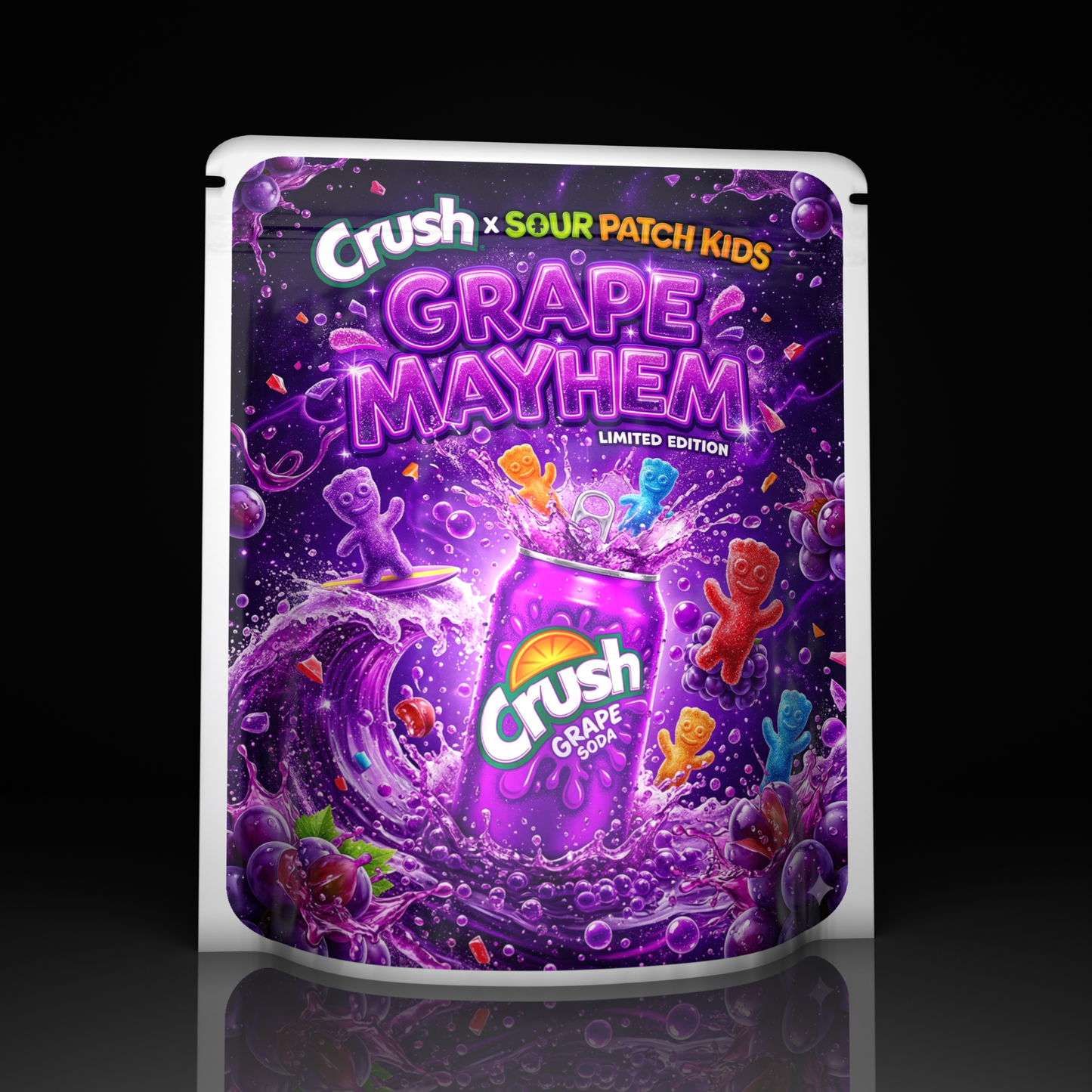 Crush X Sour Patch Grape Mayhem