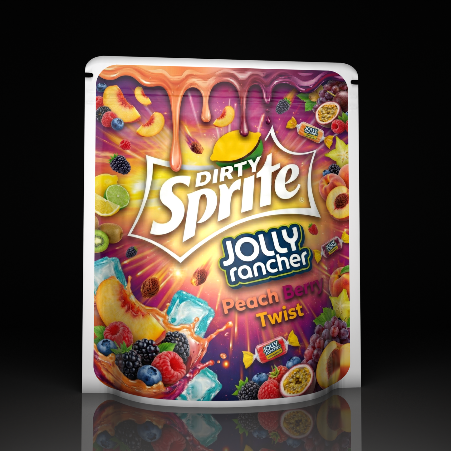 Dirty Sprite Peach Berry Twist