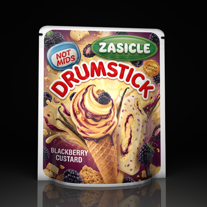 Drumsticks Blackberry Custard